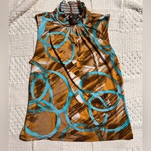 Y2K Serenade Mock Neck Tank Top